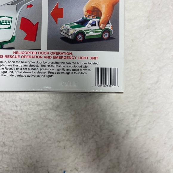 Hess 2012 Helicopter And Rescue Truck - New In Original Box Lights & Sounds - Picture 4 of 7